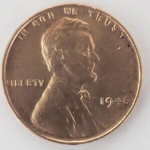 1946 LINCOLN WHEAT 1 CENT PENNY COIN EXCELLENT